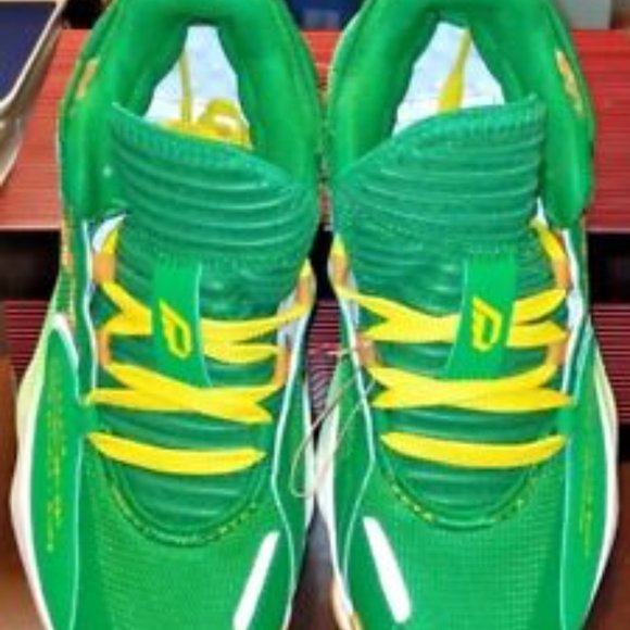 ADIDAS DAME 7 EXTPLY DAMIAN LILLARD TEAM GREEN SHOES #H69011 MEN 6.5 WOMEN 7.5 U